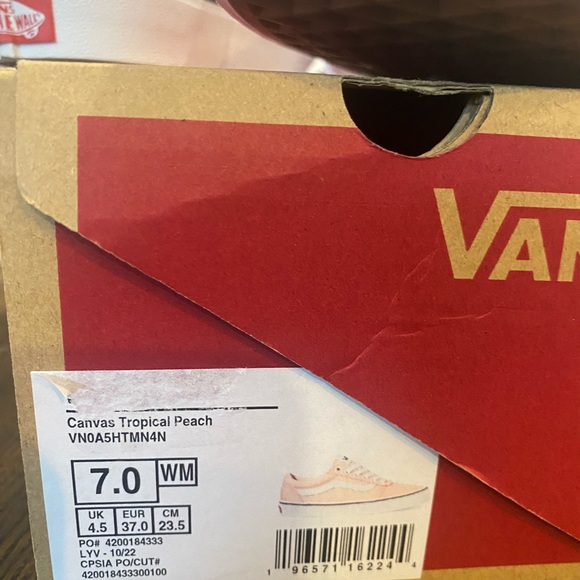 Vans color peach - Picture 3 of 5